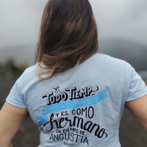 Polera - "Proverbios 17:17"